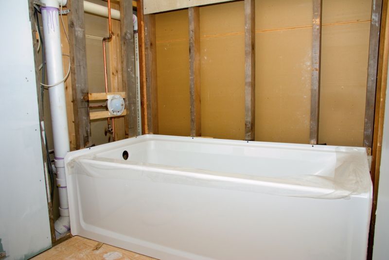 Finished Bathtub Area